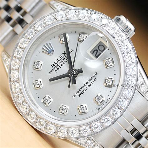 white gold ladies rolex|ladies gold rolex with diamonds.